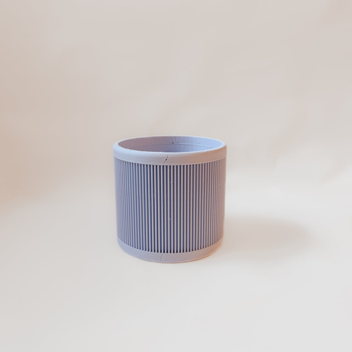 Box Cover The Striped Height 2 ply Greige