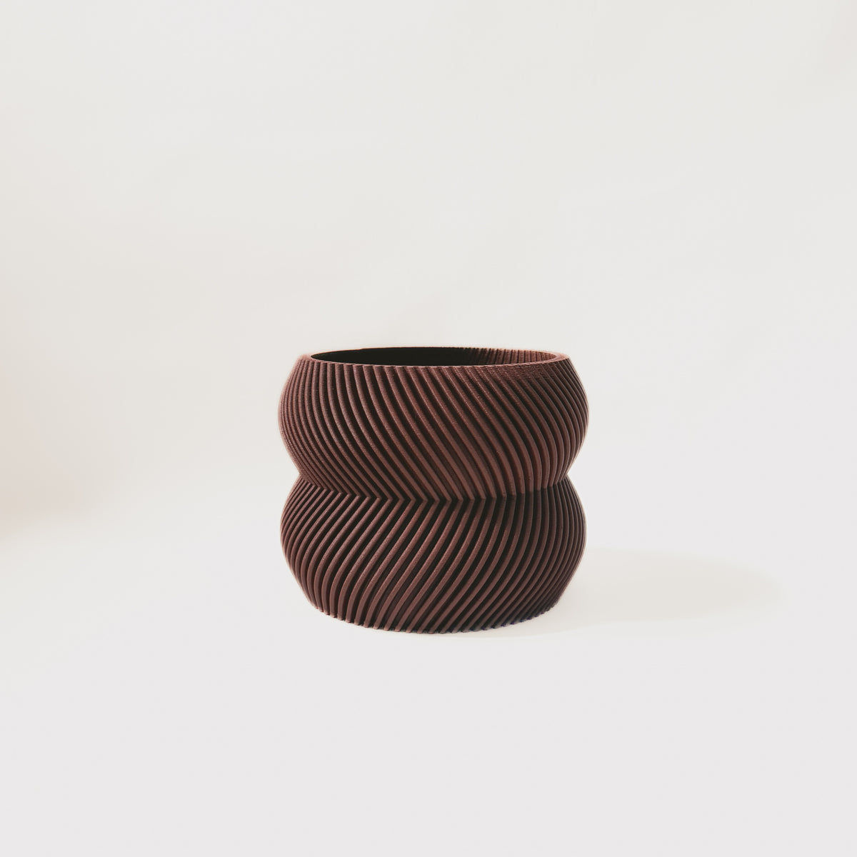 Box Cover The Striped Height 2 ply Greige