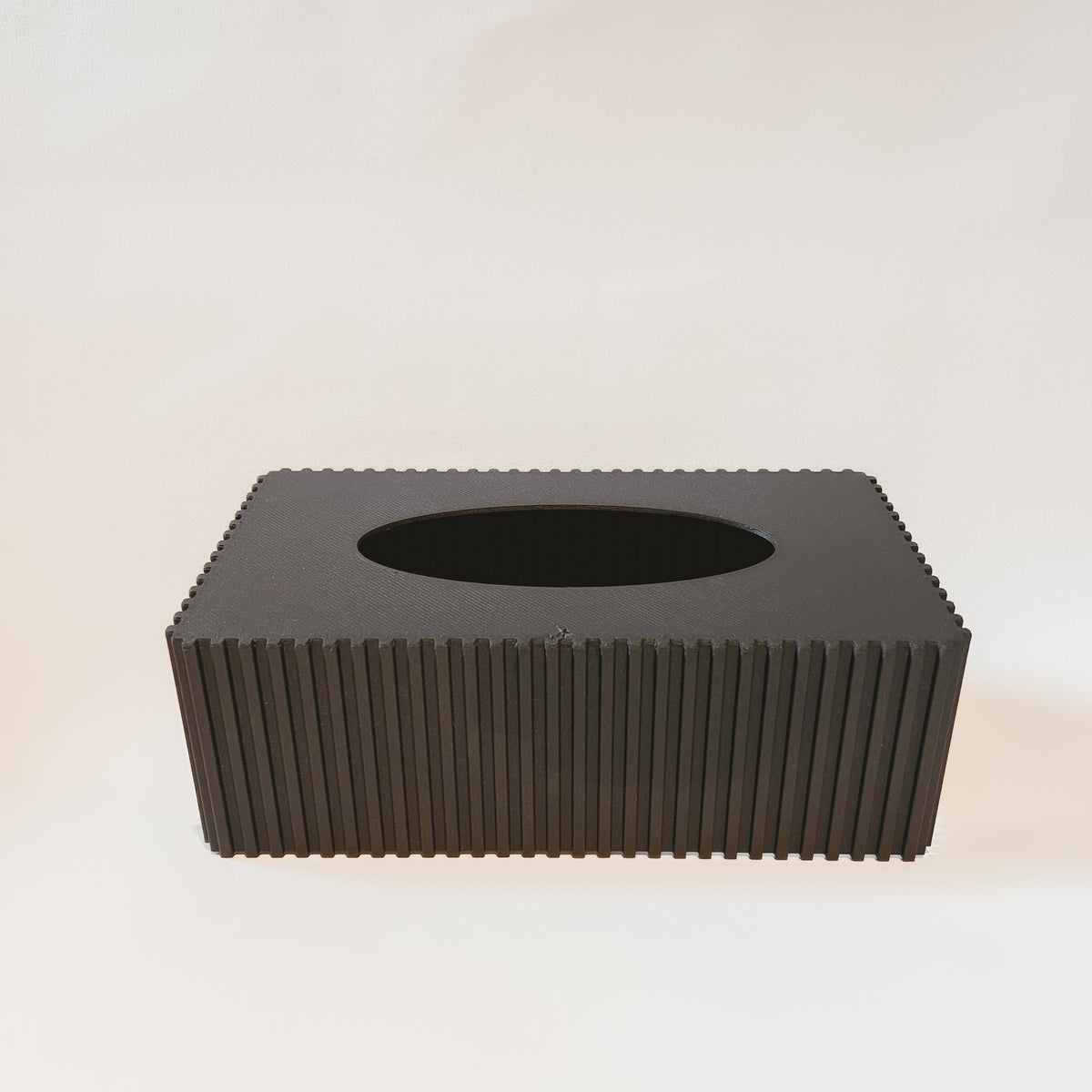 Couvre-Boîte Le Rayé - Hauteur standard - Noir