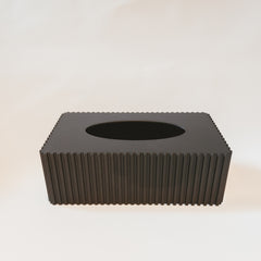 Couvre-Boîte Le Rayé - Hauteur standard - Noir